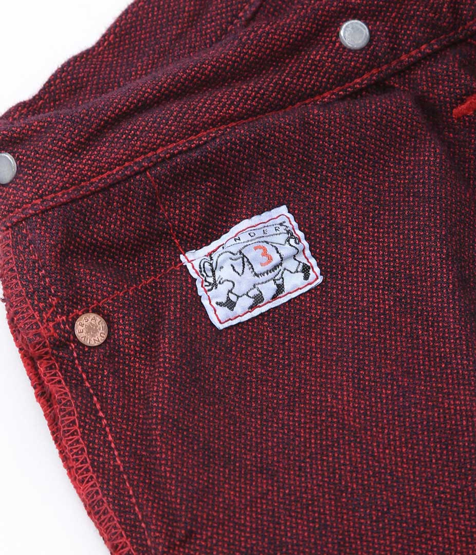 TENDER CO. ''SPLIT BACK JEANS'' (ROYAL MAIL RED)