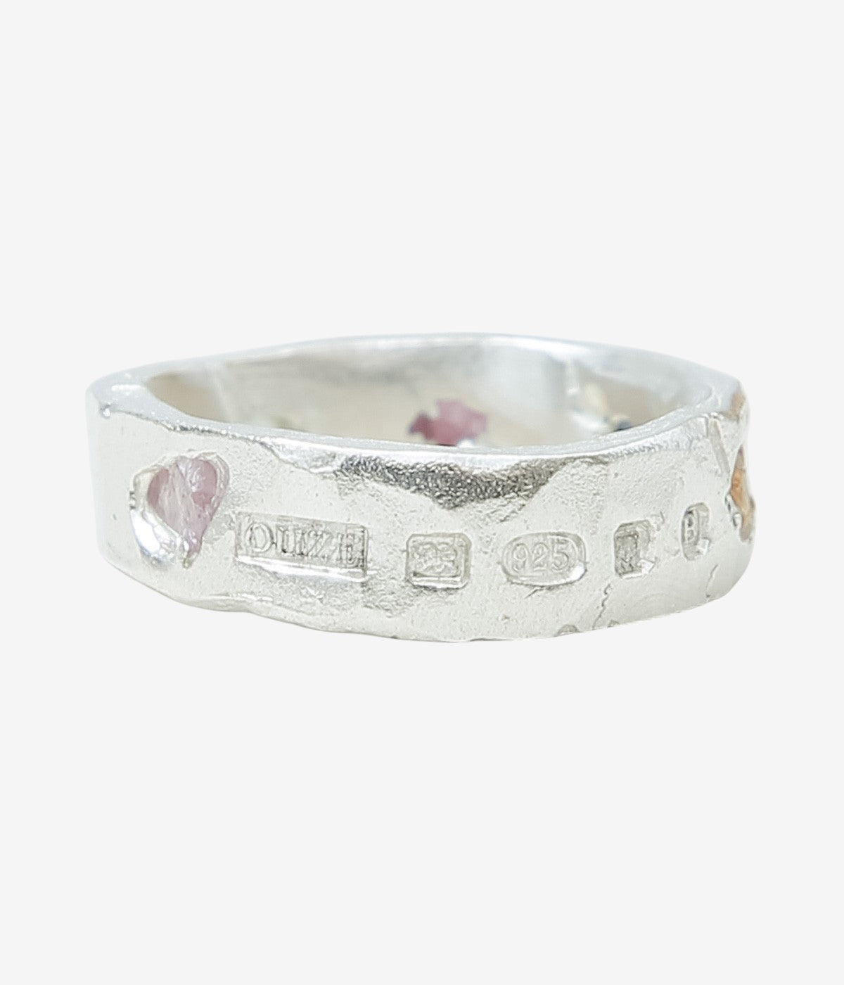 THE OUZE ''MULTI SAPPHIRE SCATTER BAND'' (MULTI SAPPHIRE)