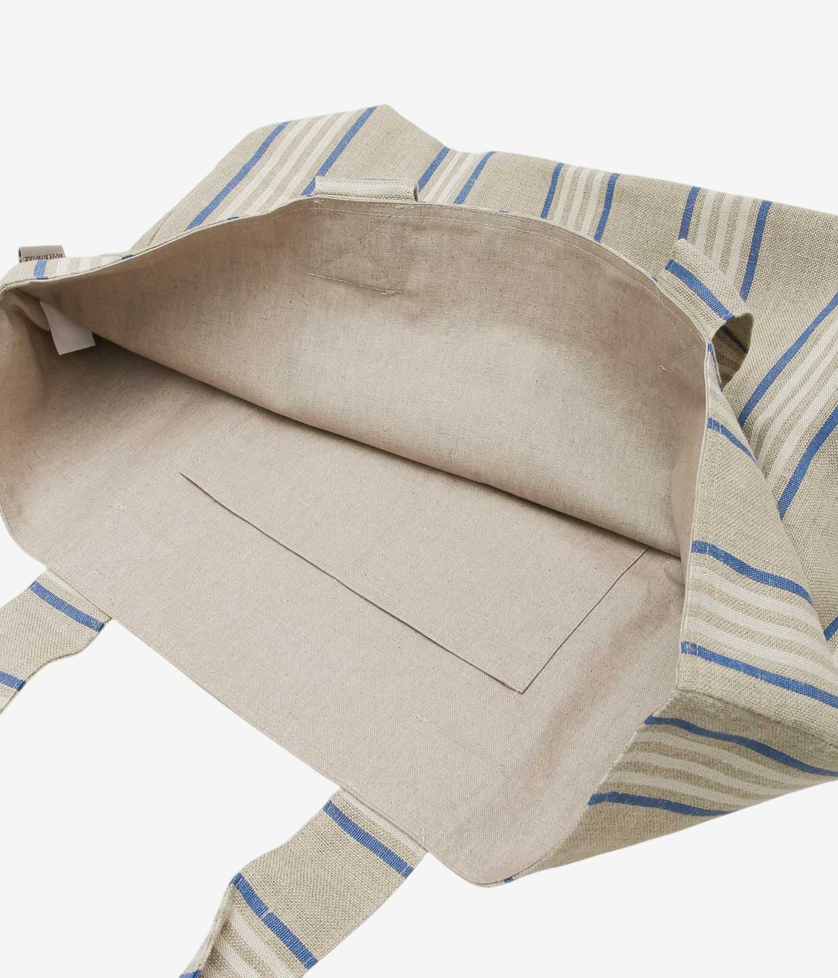 THIEFFRY FRERES ''SHOPPING BAG'' (RAYURES BLUE)