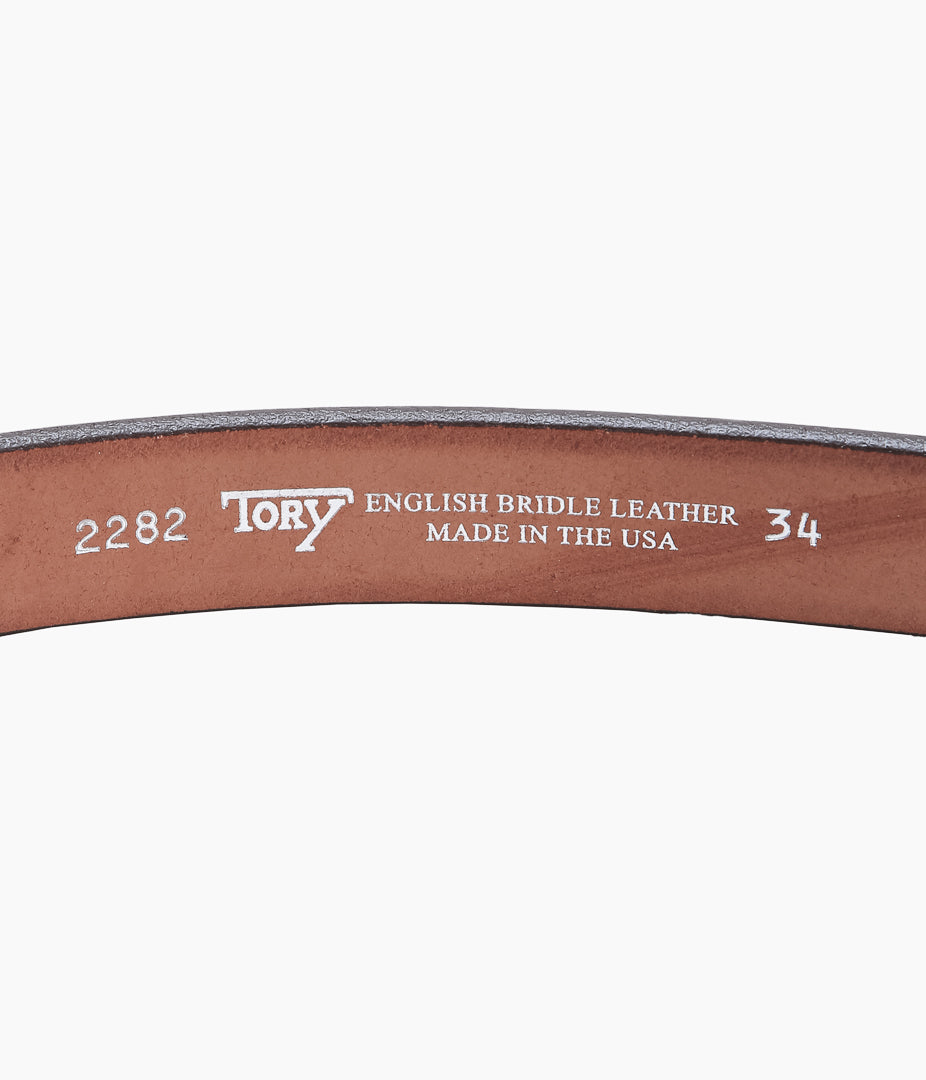 TORY LEATHER ''2282 HOOF PICK BELT'' (OAKBARK/NICKEL)