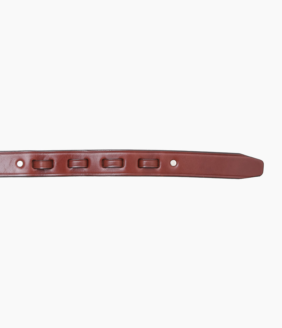 TORY LEATHER ''2282 HOOF PICK BELT'' (OAKBARK/NICKEL)