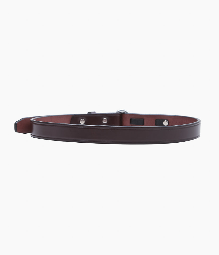 TORY LEATHER ''2669 MINI HOOF PICK BELT'' (HAVANA/NICKEL)