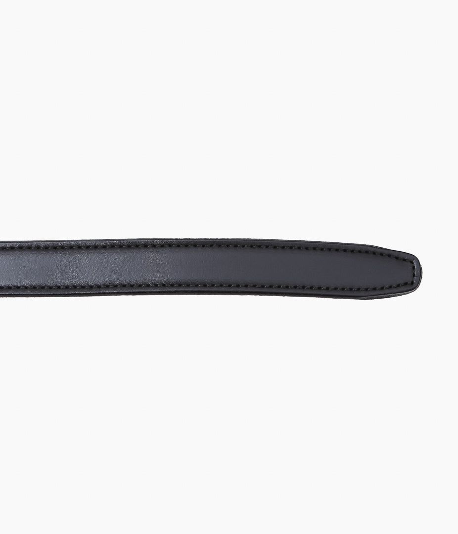 TORY LEATHER ''3023 EQUESTRAIN INSPIRED LONG BELT'' (BLACK)