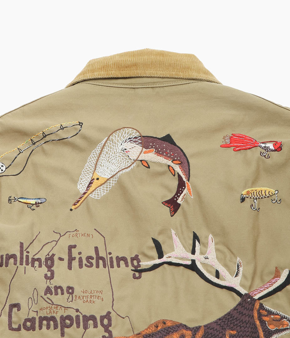TRIBU-TO ''SUPECIAL EMBROIDERED HUNTING JACKET⓷'' (ASSO)