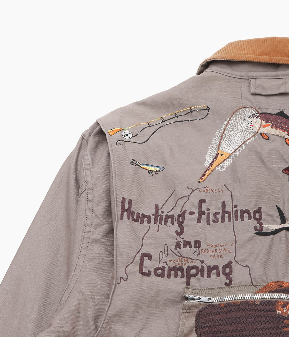 TRIBU-TO ''SUPECIAL EMBROIDERED HUNTING JACKET⓸'' (ASSO)