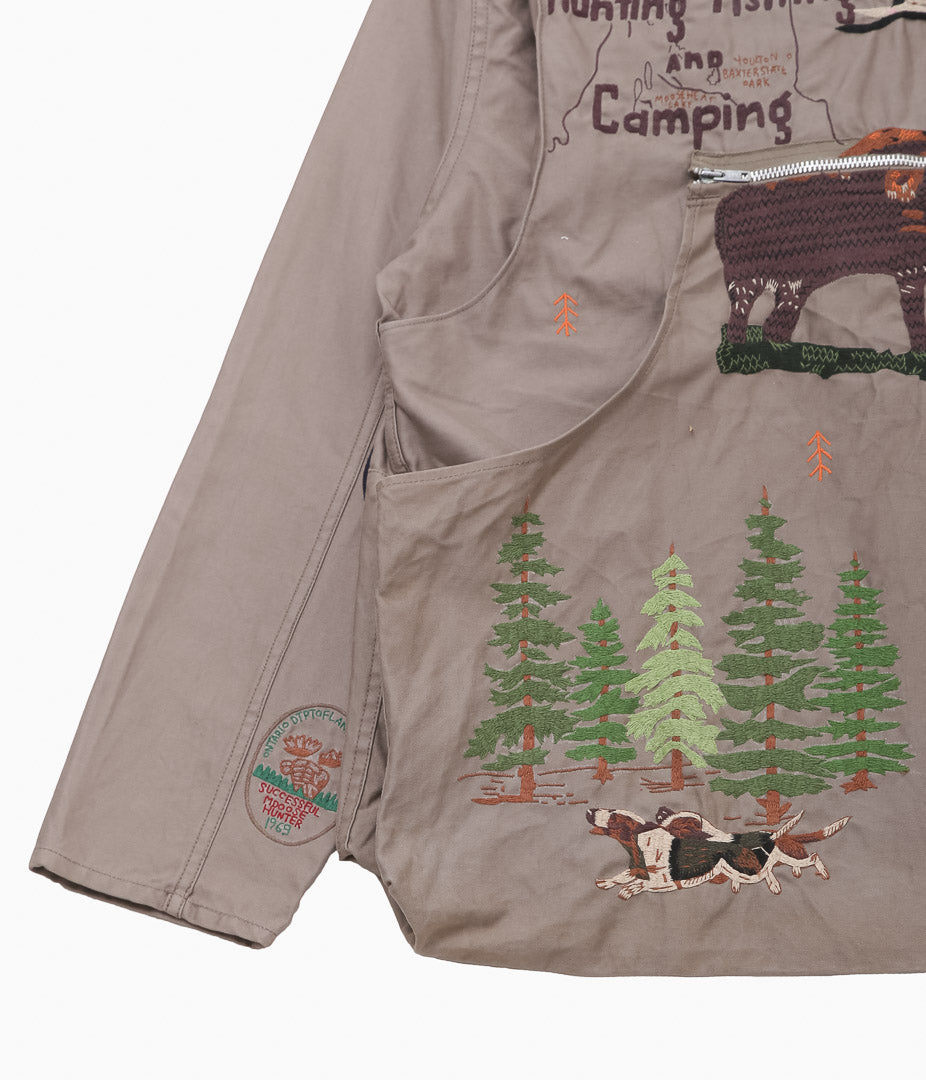 TRIBU-TO ''SUPECIAL EMBROIDERED HUNTING JACKET⓸'' (ASSO)
