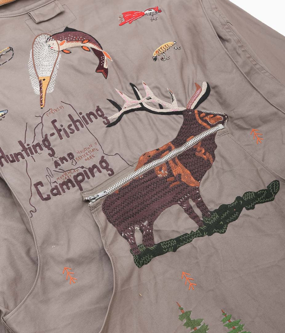 TRIBU-TO ''SUPECIAL EMBROIDERED HUNTING JACKET⓸'' (ASSO)