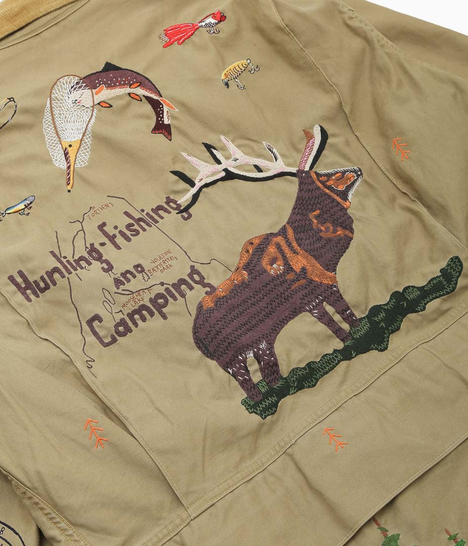 TRIBU-TO ''SUPECIAL EMBROIDERED HUNTING JACKET⓷'' (ASSO)