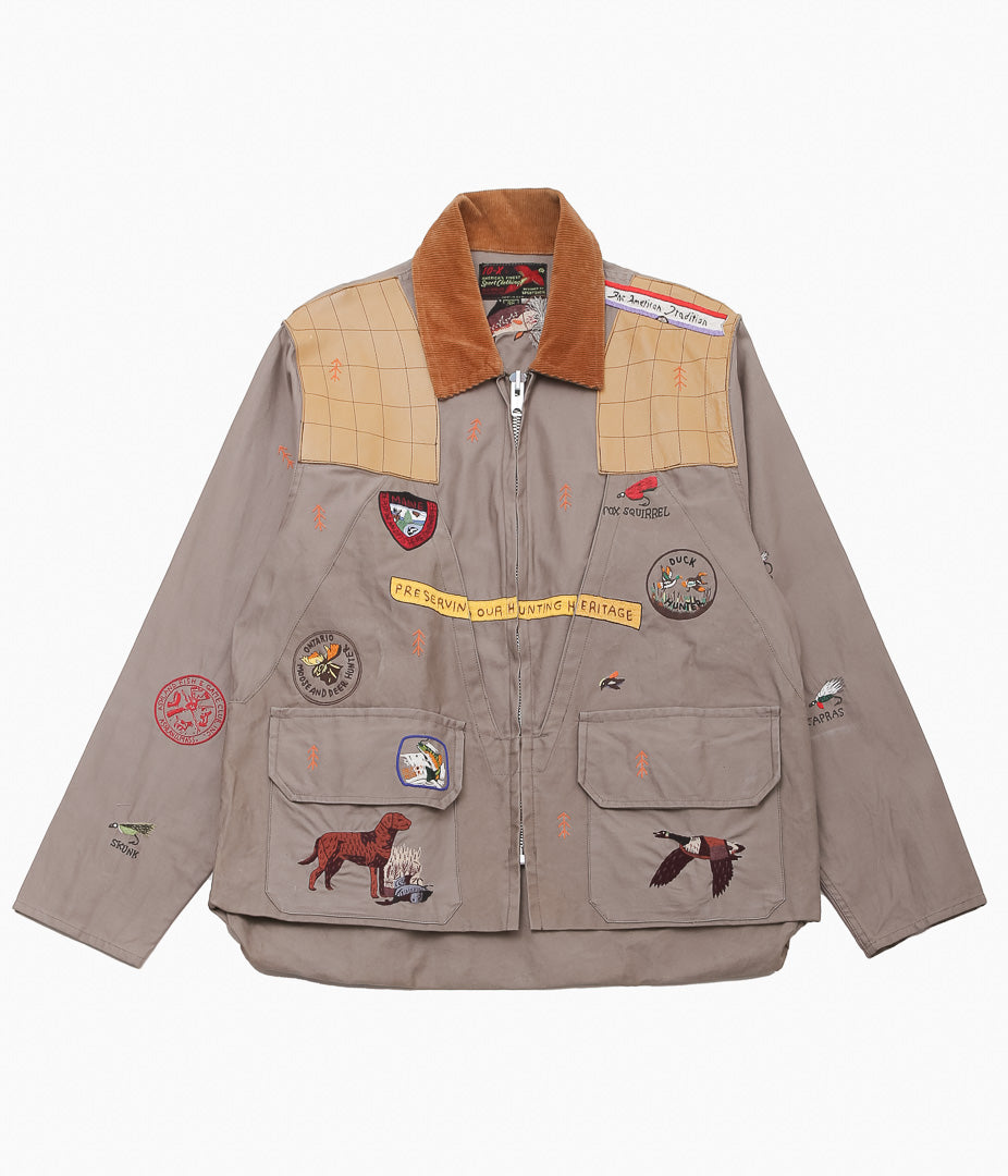 TRIBU-TO ''SUPECIAL EMBROIDERED HUNTING JACKET⓸'' (ASSO)