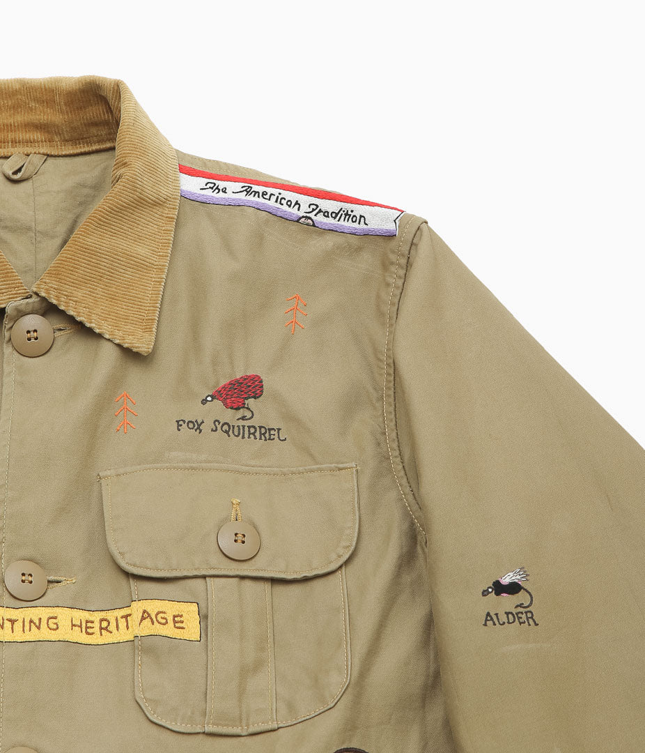 TRIBU-TO ''SUPECIAL EMBROIDERED HUNTING JACKET⓷'' (ASSO)