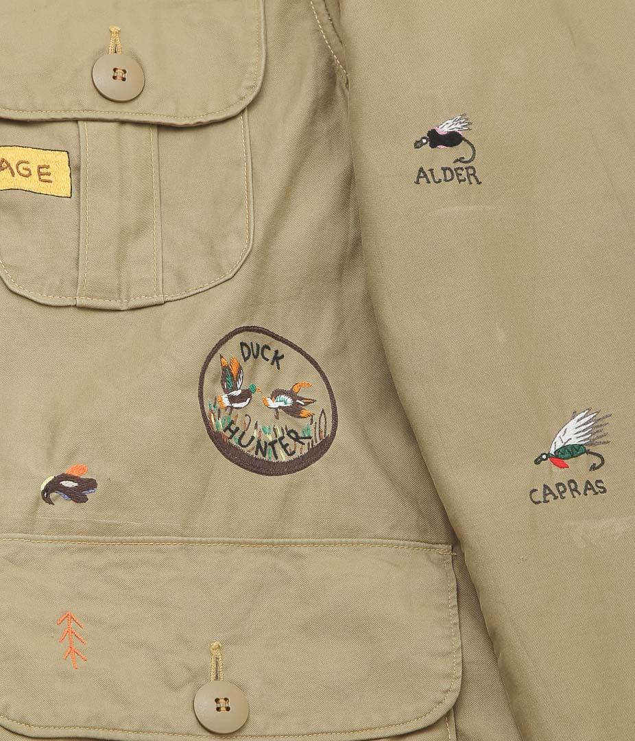 TRIBU-TO ''SUPECIAL EMBROIDERED HUNTING JACKET⓷'' (ASSO)