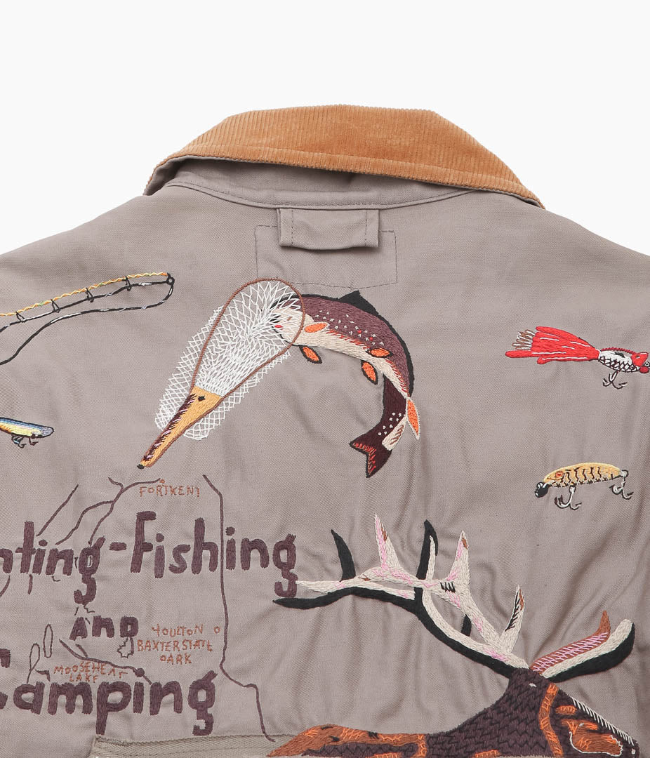 TRIBU-TO ''SUPECIAL EMBROIDERED HUNTING JACKET⓸'' (ASSO)