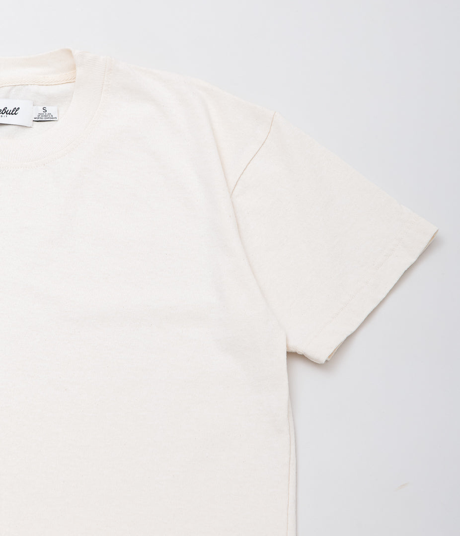 TRUMBULL ''7oz CLASSIS FIT TEE'' (IVORY)