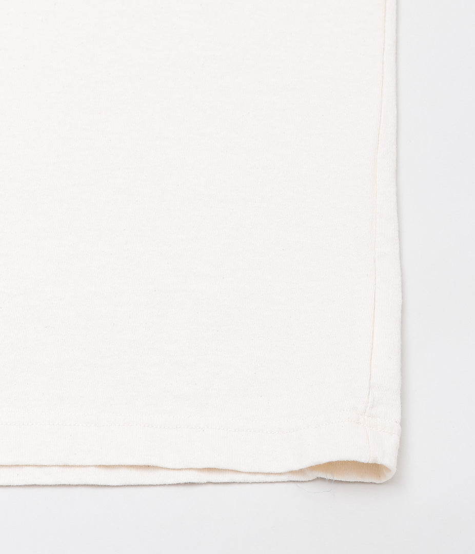 TRUMBULL ''7oz CLASSIS FIT TEE'' (IVORY)
