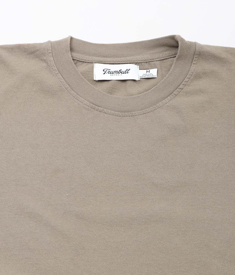TRUMBULL ''7oz CLASSIS FIT TEE'' (KELP)