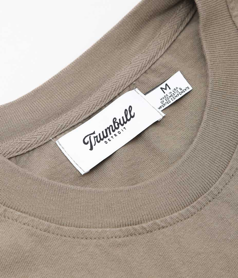 TRUMBULL ''7oz CLASSIS FIT TEE'' (KELP)