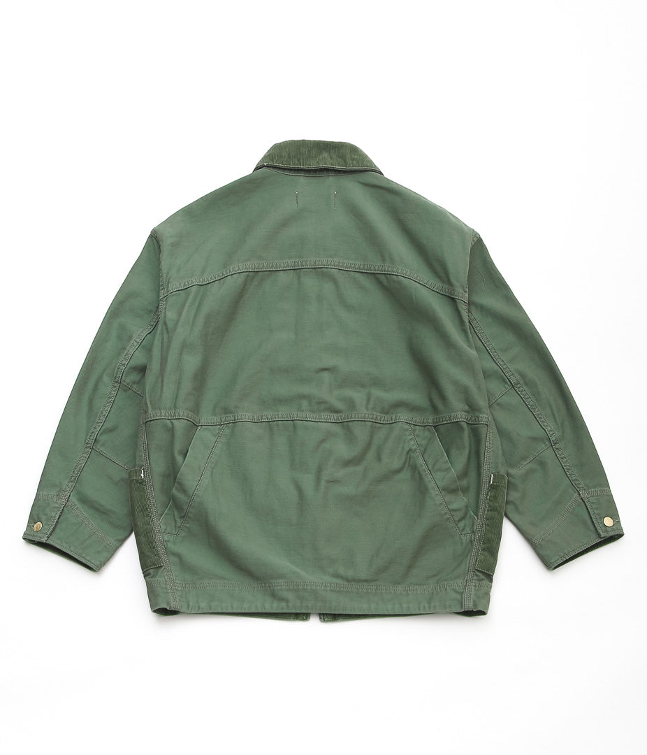 TU ES MON TRESOR ''MOONSTONE JACKET'' (OLIVE)
