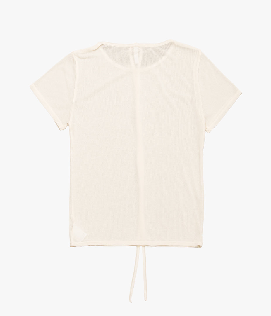 TU ES MON TRESOR ''CHOKER T-SHIRT'' (IVORY)