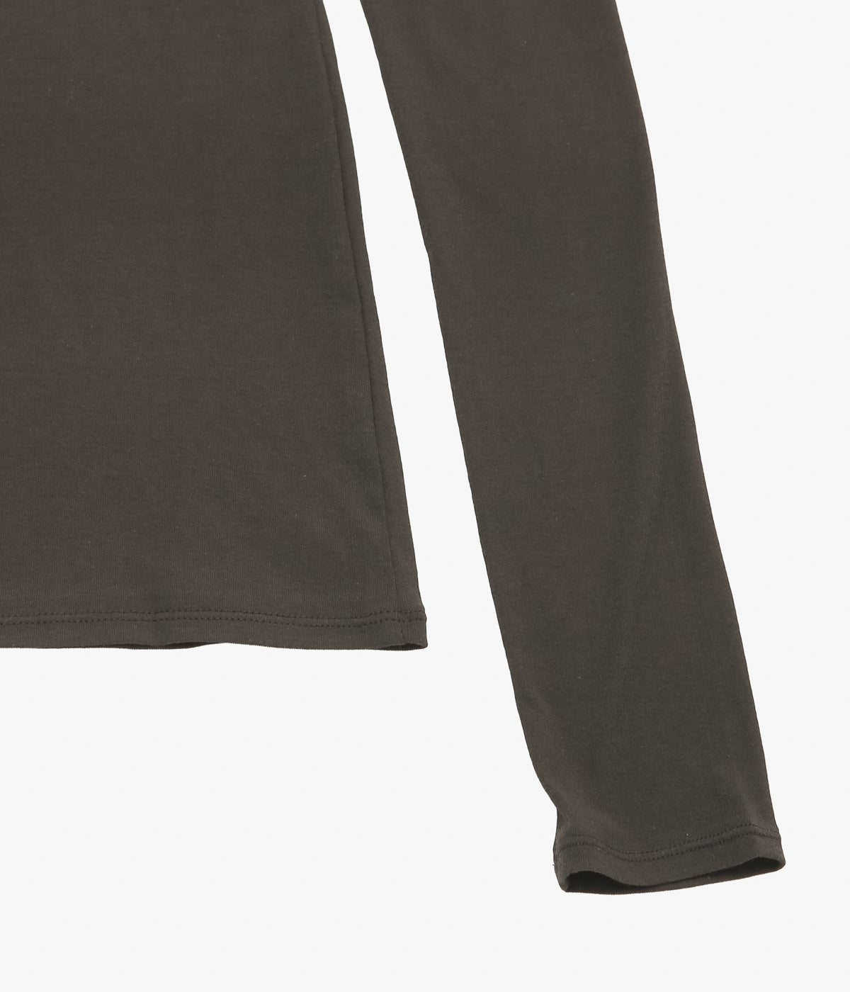 TU ES MON TRESOR ''CREW NECK TOP'' (DARK BROWN)