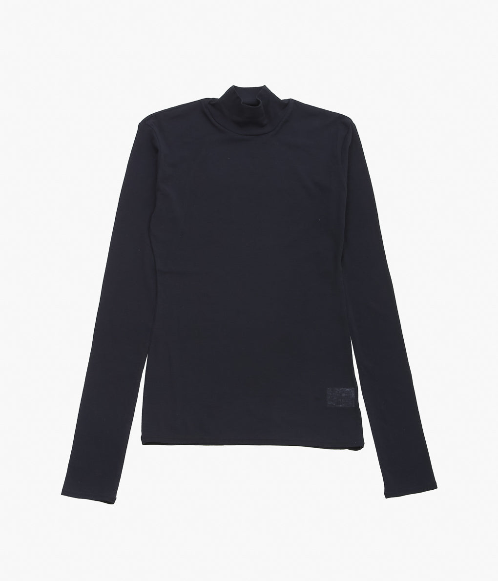 TU ES MON TRESOR ''HIGH NECK TOP'' (BLACK)