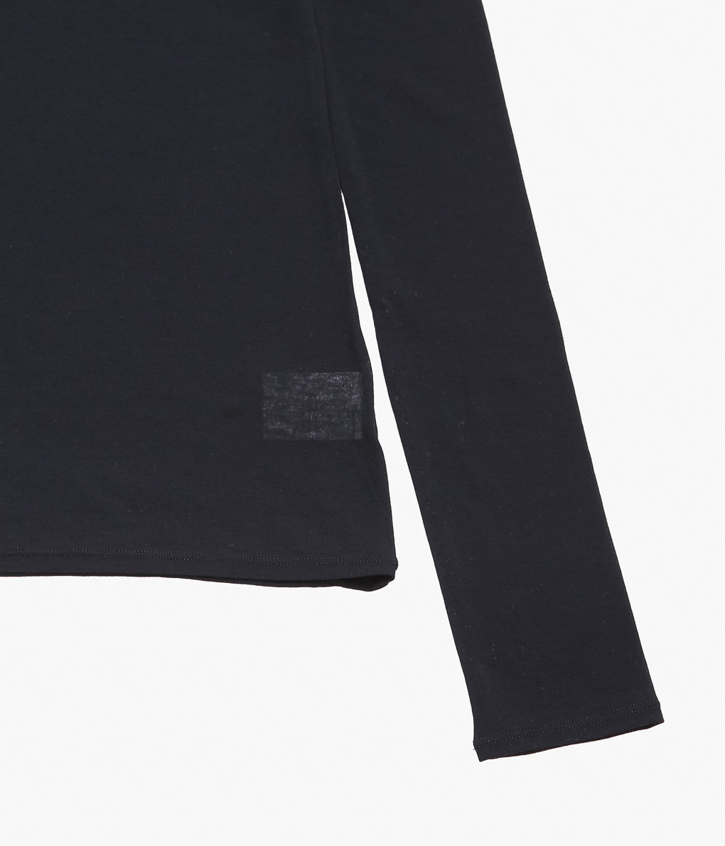 TU ES MON TRESOR ''HIGH NECK TOP'' (BLACK)