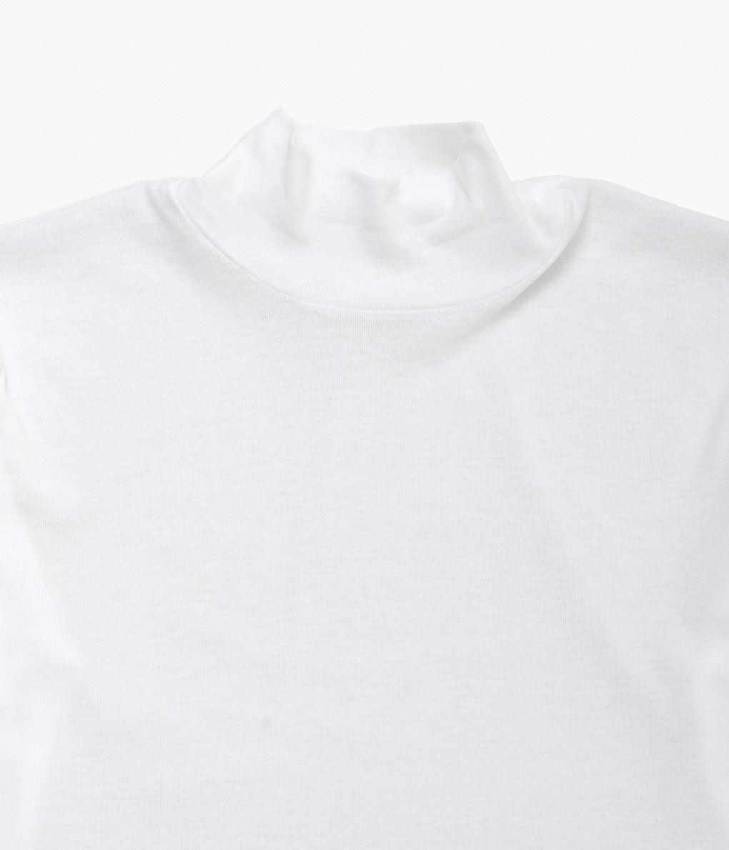 TU ES MON TRESOR ''HIGH NECK TOP'' (WHITE)