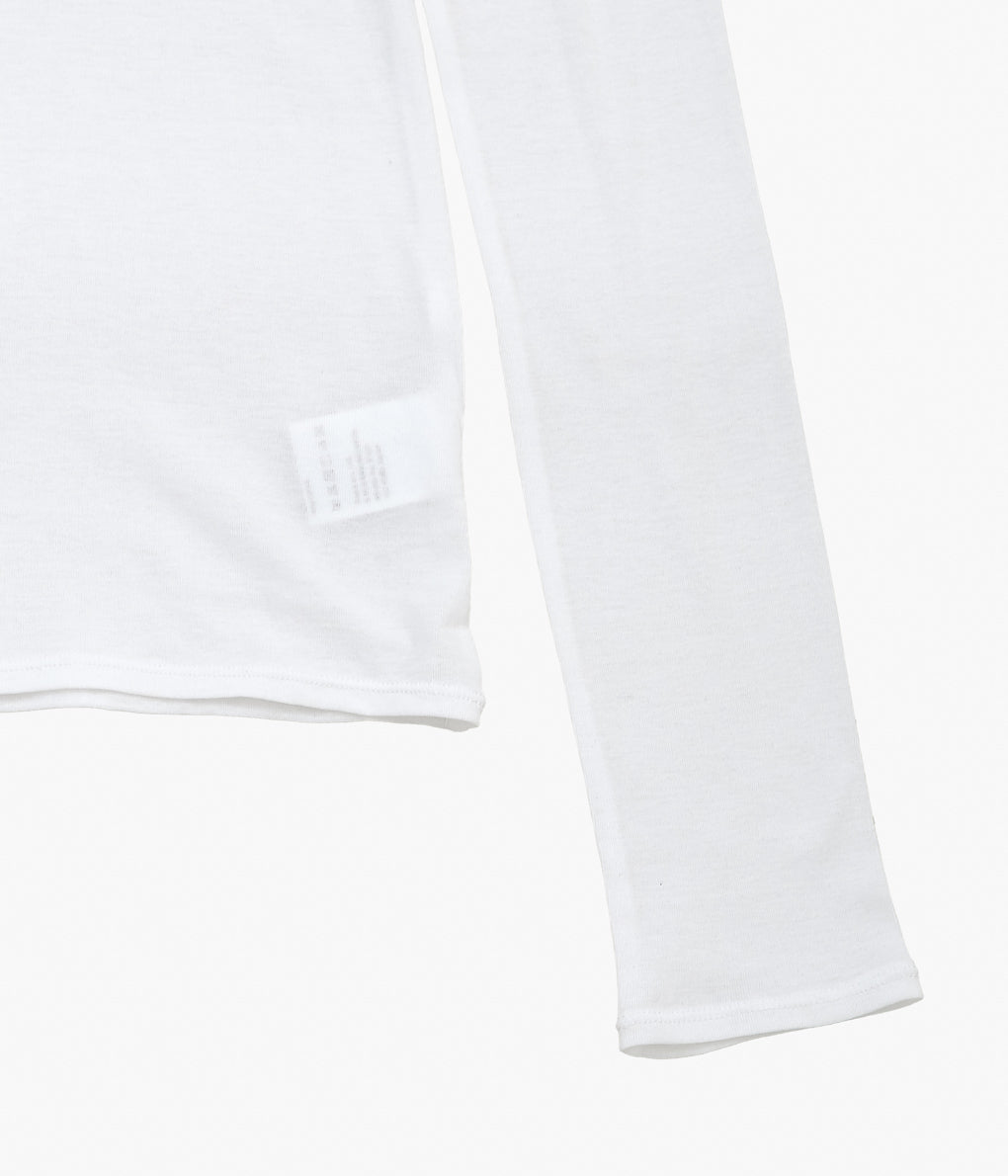 TU ES MON TRESOR ''HIGH NECK TOP'' (WHITE)