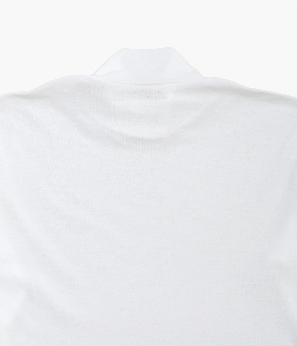 TU ES MON TRESOR ''HIGH NECK TOP'' (WHITE)