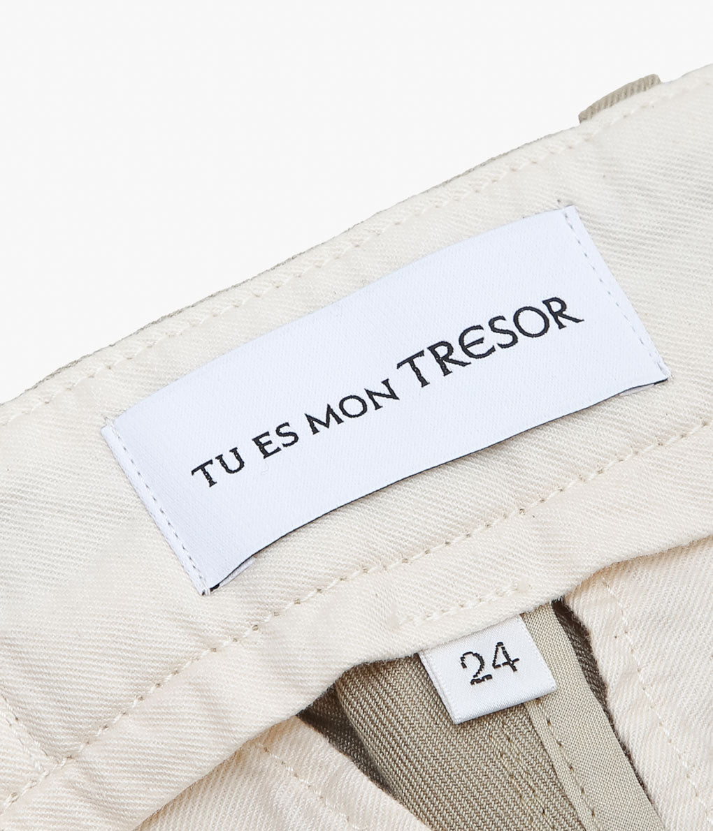 TU ES MON TRESOR ''THE LAPIS LAZULI CHINO'' (BEIGE)