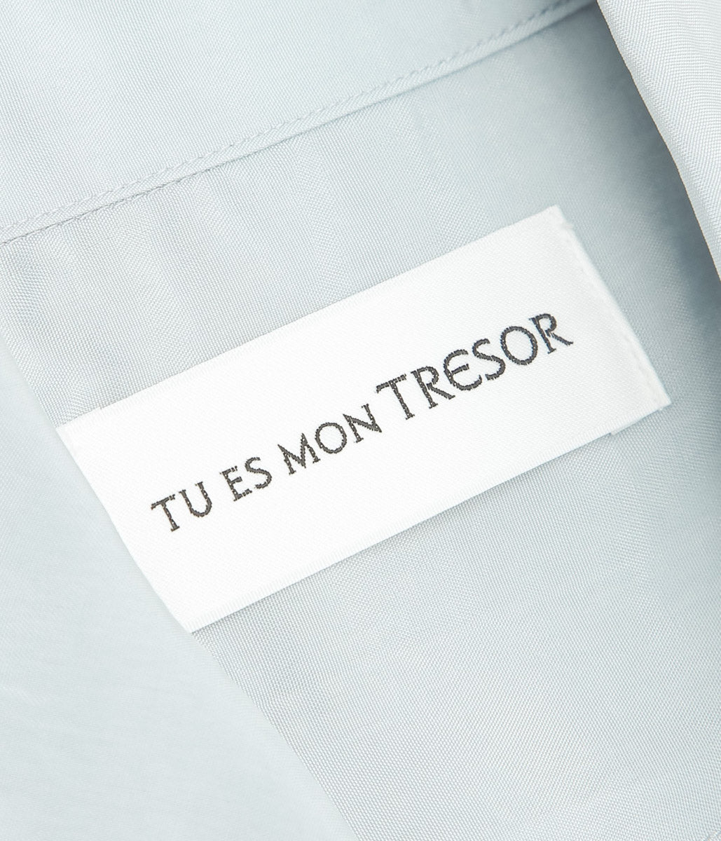 TU ES MON TRESOR ''THE RUTILE CUPRA SHIRT'' (L.BLUE)