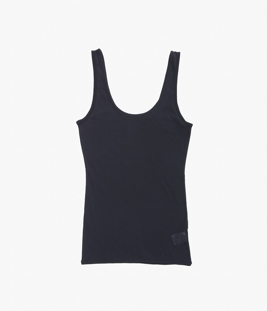 TU ES MON TRESOR ''U-NECK TANK'' (BLACK)