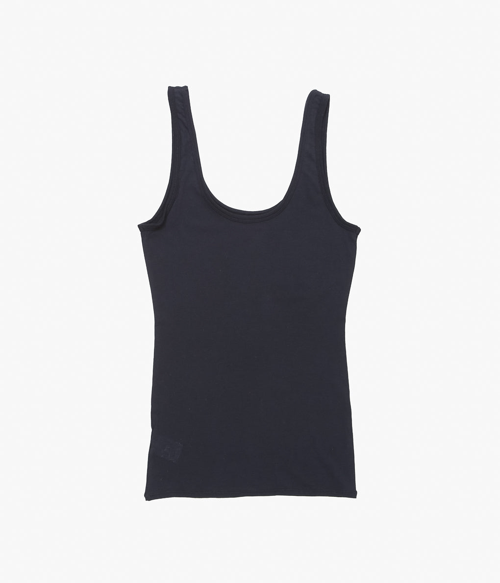 TU ES MON TRESOR ''U-NECK TANK'' (BLACK)