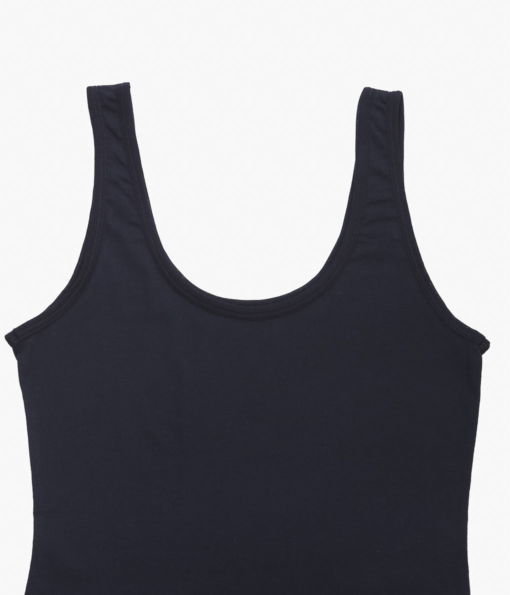 TU ES MON TRESOR ''U-NECK TANK'' (BLACK)
