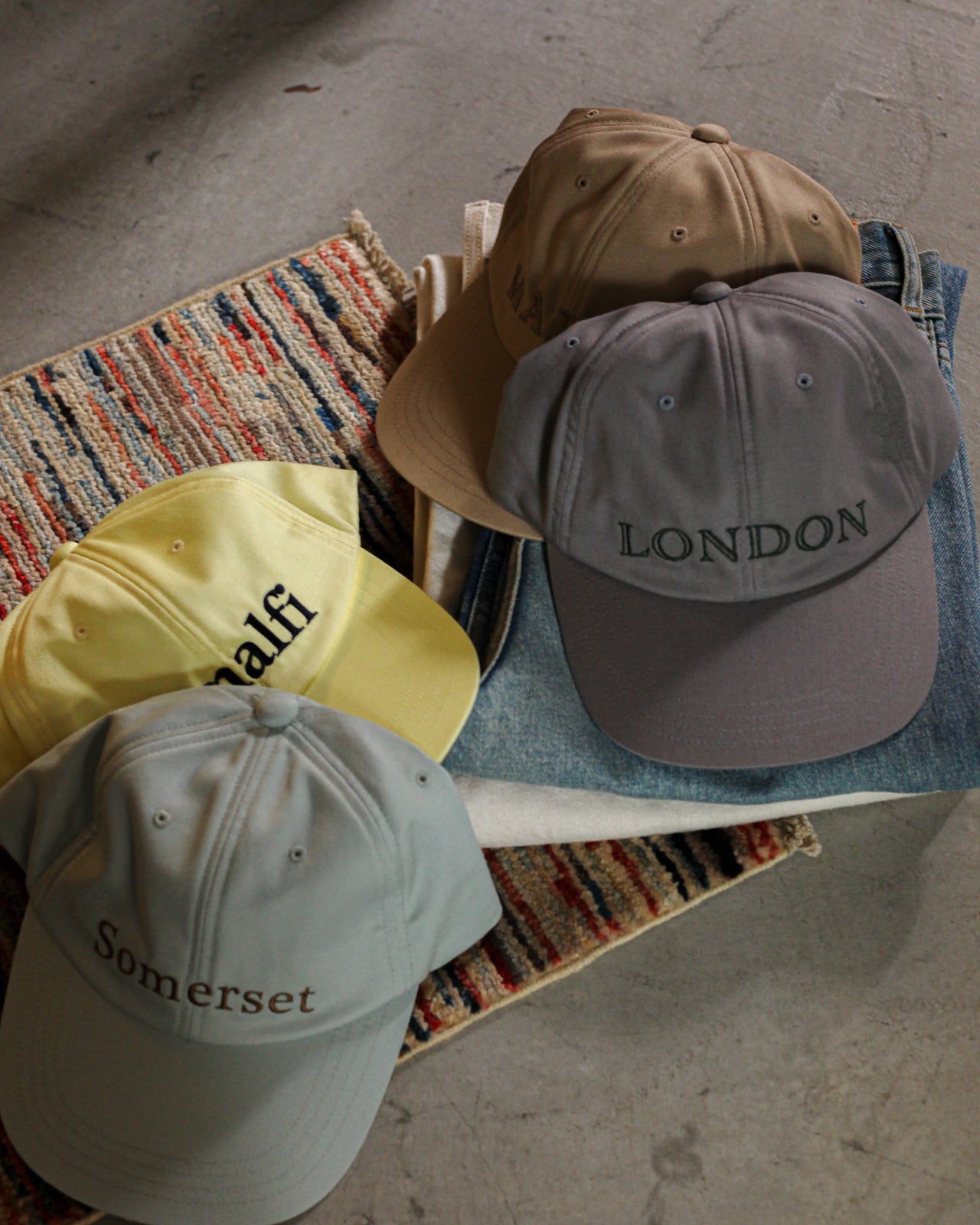 YOUNG&OLSEN THE DRYGOODS STORE ''CITY TWILL CAP'' (LONDON)