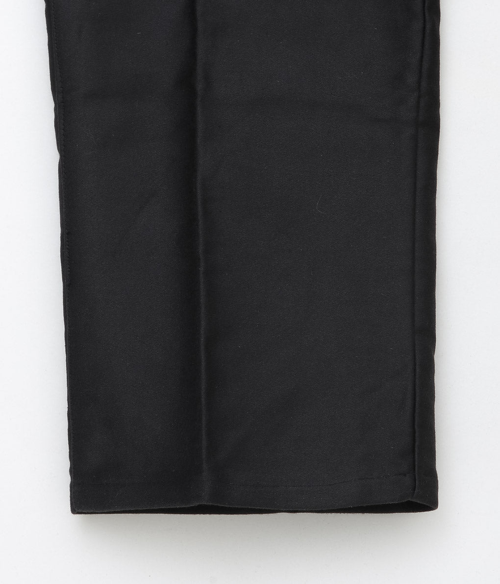 USED&VINATGE ''50's DEADSTOCK BLACK MOLESKIN PANTS'' (BLACK)