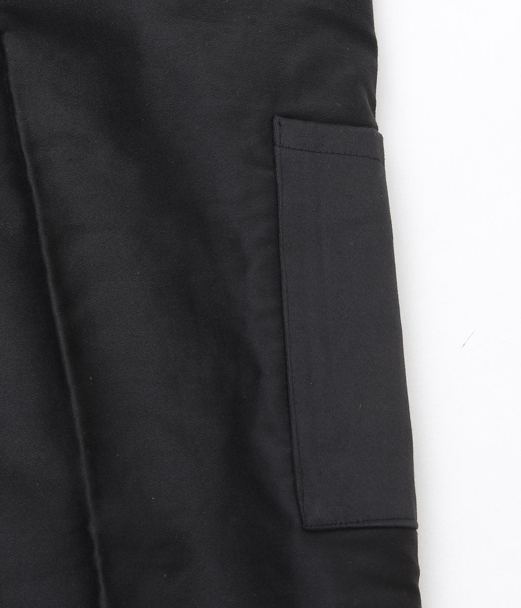 USED&VINATGE ''50's DEADSTOCK BLACK MOLESKIN PANTS'' (BLACK)