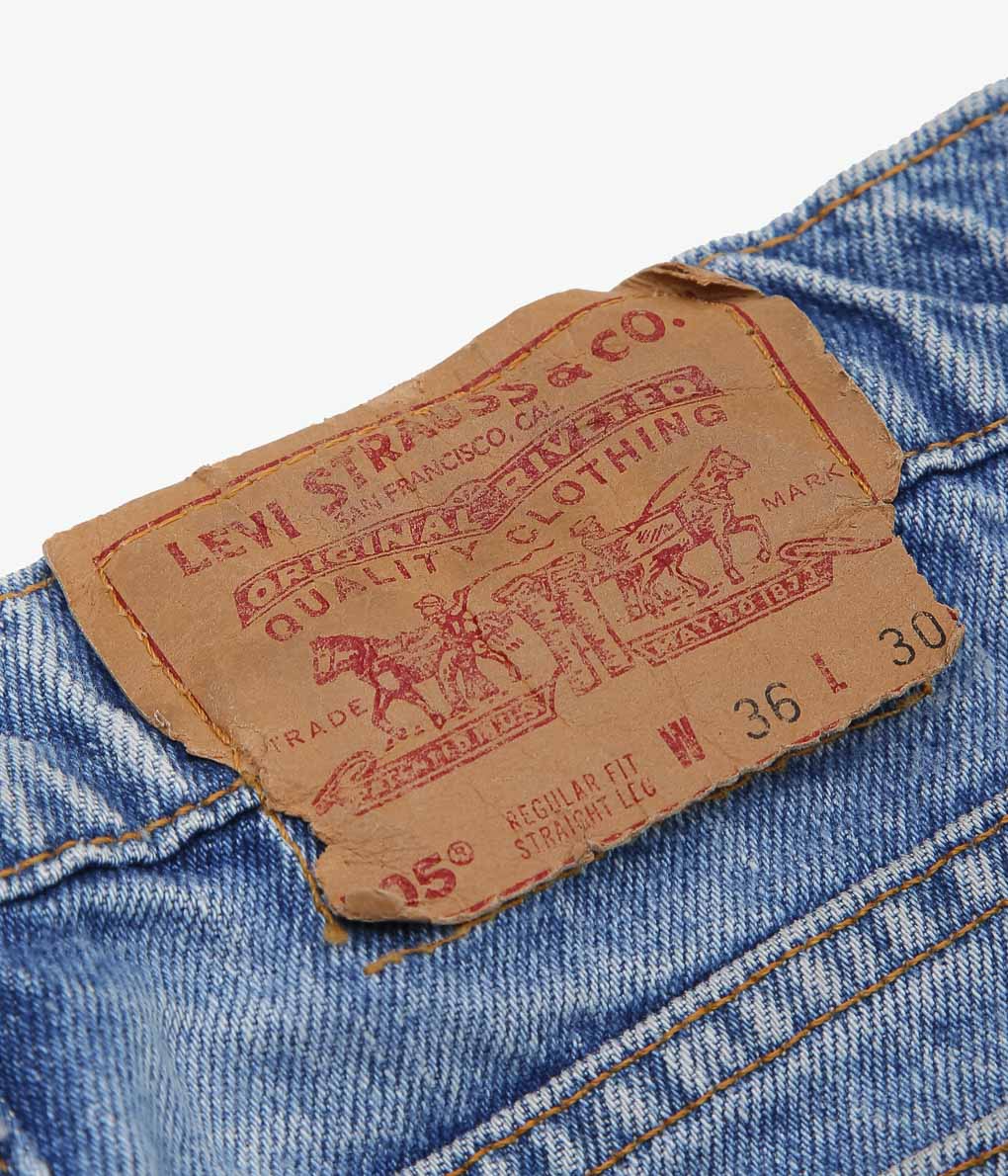 VINTAGE DENIM''90'S LEVI'S 505 USA''(INDIGO)(W36/L30)