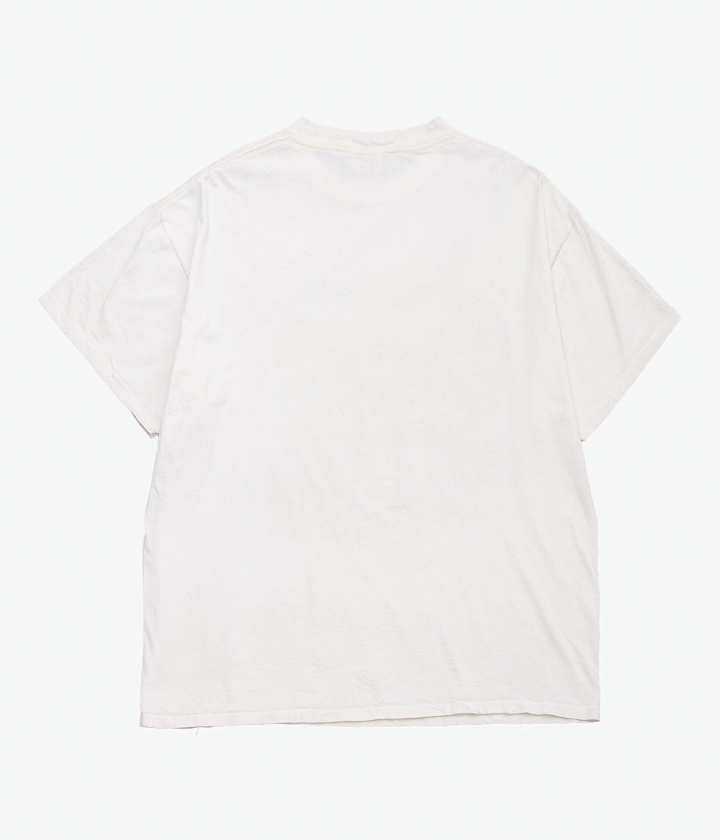 VINTAGE CLOTHING ''90'S ANIMAL TEE'' (WHITE)
