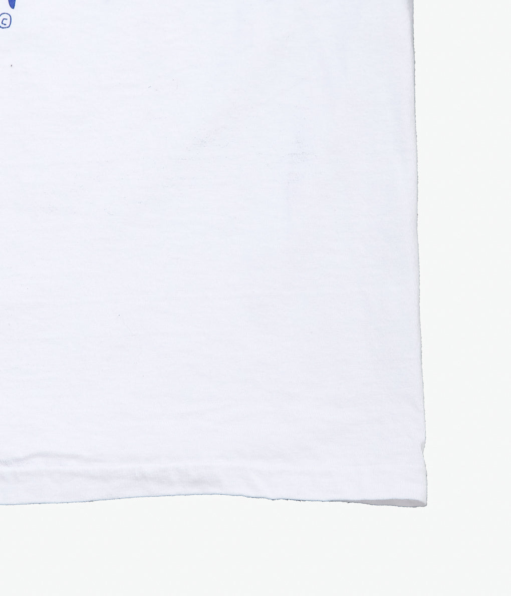 VINTAGE CLOTHING ''90'S CHOOSE A PAL FOR LIFE TEE MADE IN THE U.S.A.'' (WHITE)