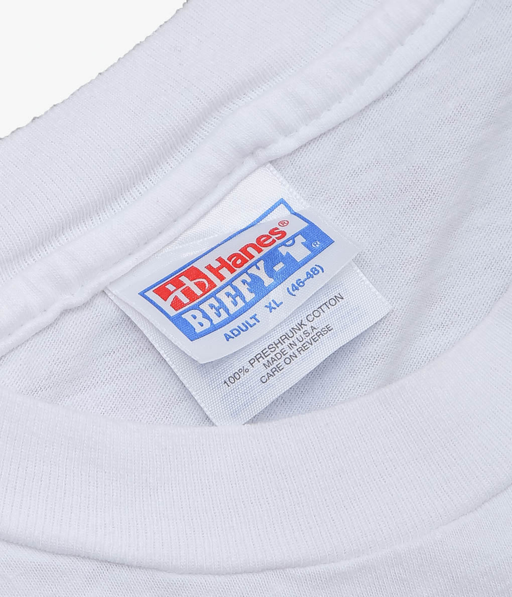 VINTAGE CLOTHING ''90'S CHOOSE A PAL FOR LIFE TEE MADE IN THE U.S.A.'' (WHITE)