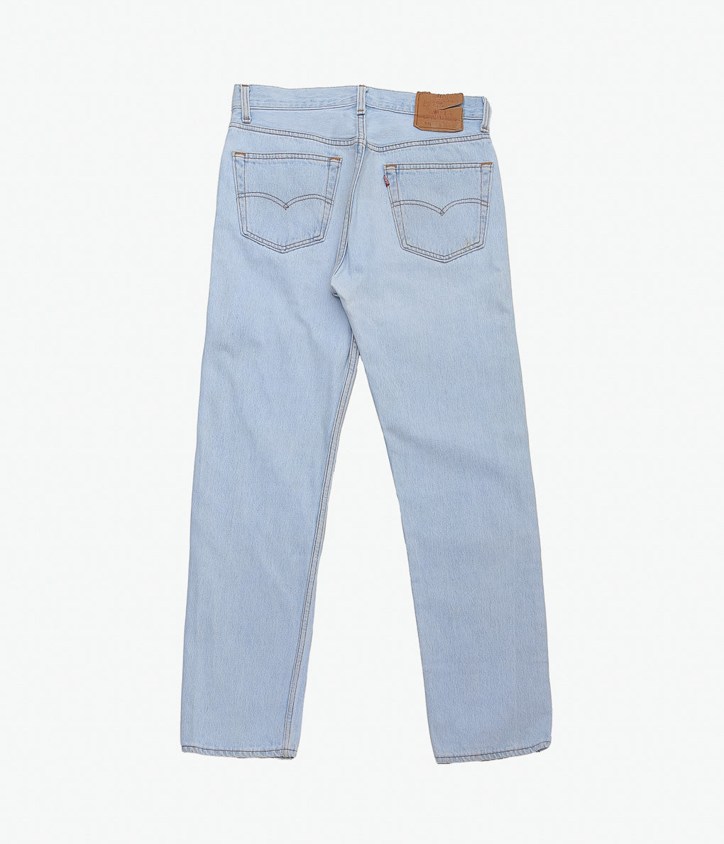VINTAGE DENIM''90'S LEVI'S 501 USA''(INDIGO)(W32/L32)