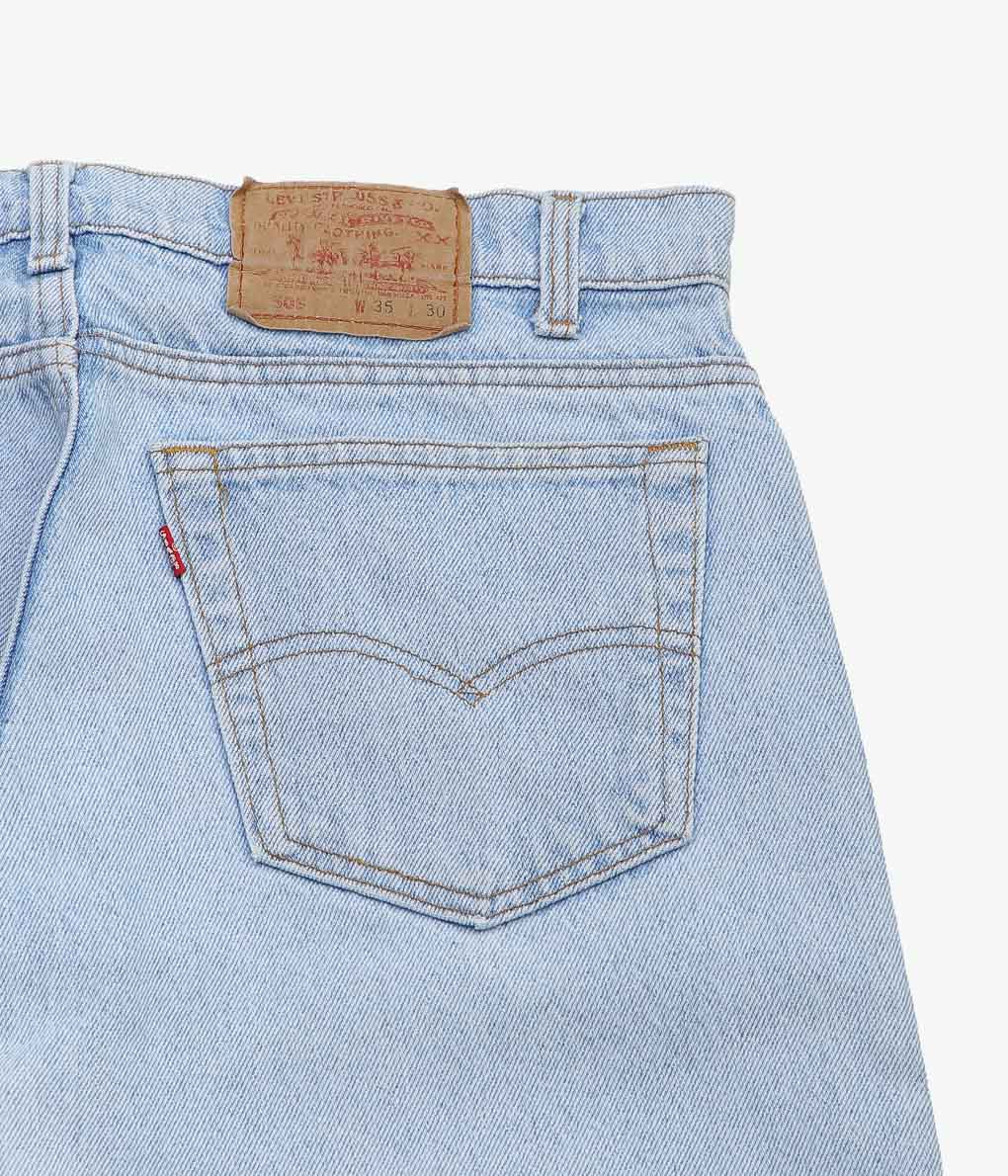 VINTAGE DENIM''90'S LEVI'S 505 USA''(INDIGO)(W35/L30)