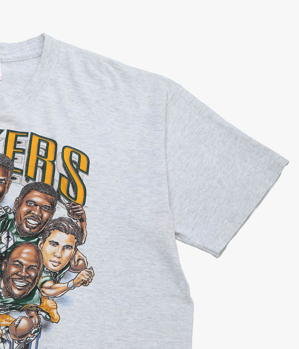 VINTAGE CLOTHING ''90'S PACKERS TEE MADE IN THE U.S.A.'' (GRAY)