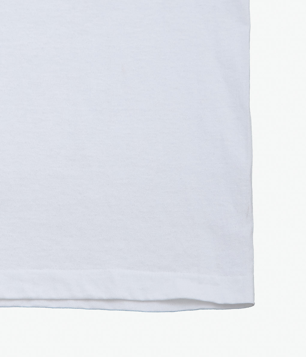 VINTAGE CLOTHING ''90'S ROAD KILL CAFE TEE MADE INT THE U.S.A.'' (WHITE)