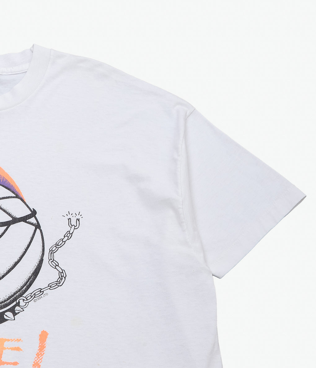 VINTAGE CLOTHING ''90'S SPIKE TEE'' (WHITE)