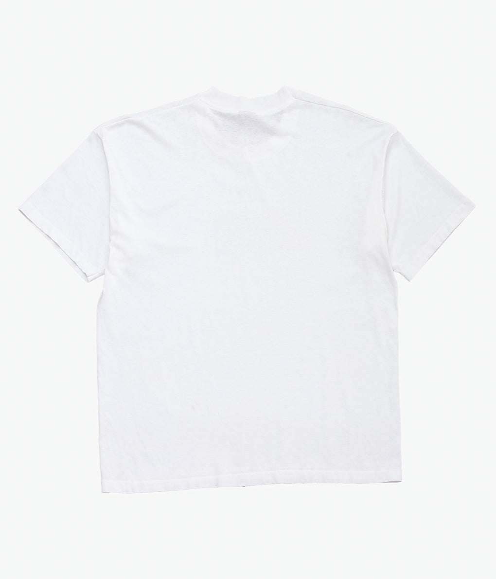 VINTAGE CLOTHING ''90'S SUN NEWSPAPER TEE'' (WHITE)