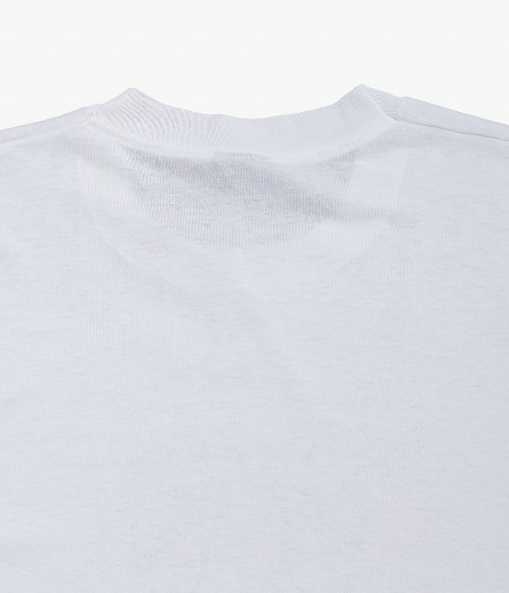 VINTAGE CLOTHING ''90'S SUN NEWSPAPER TEE'' (WHITE)