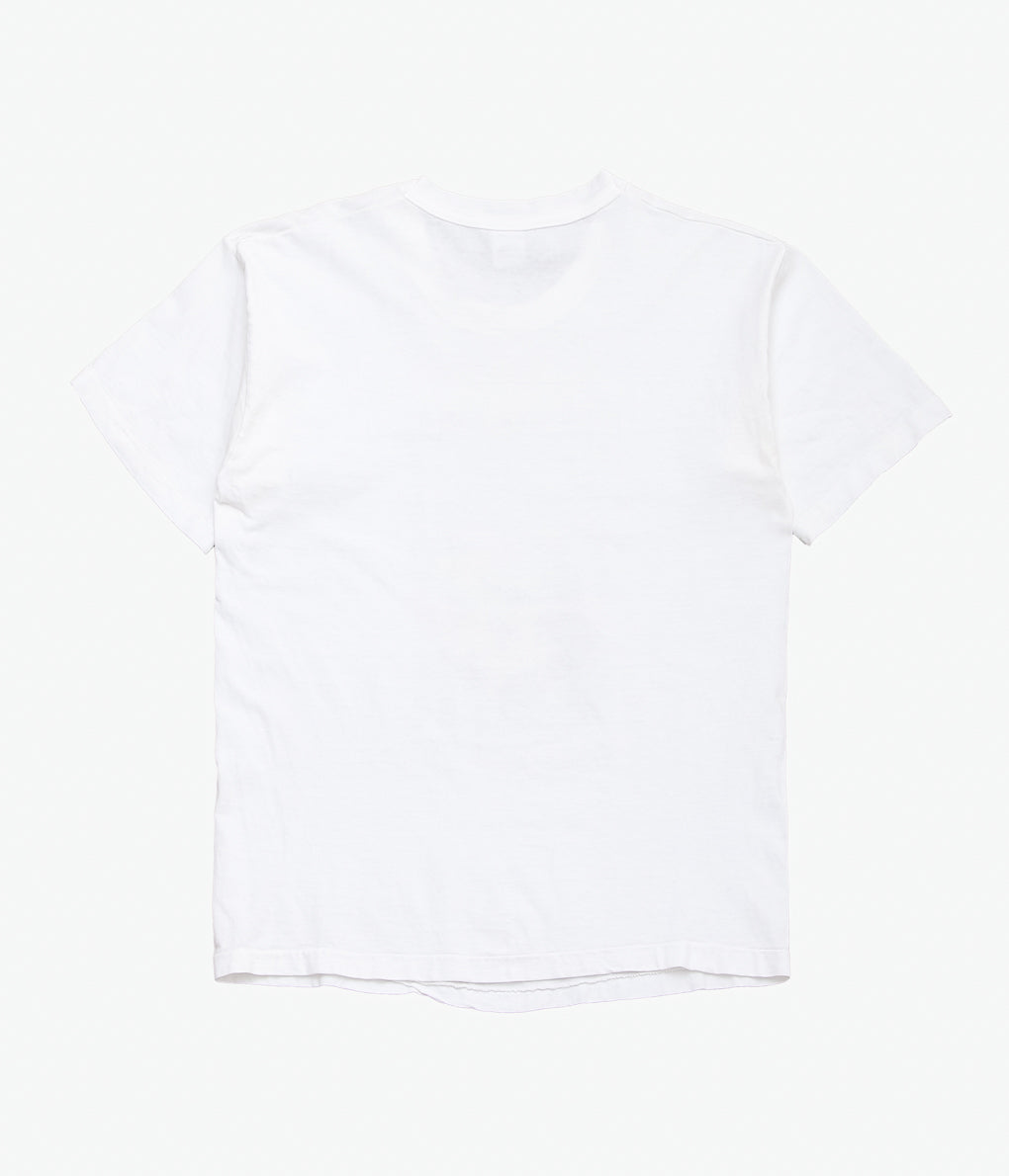VINTAGE CLOTHING ''90'S WALK FOR ANIMAL TEE'' (WHITE)