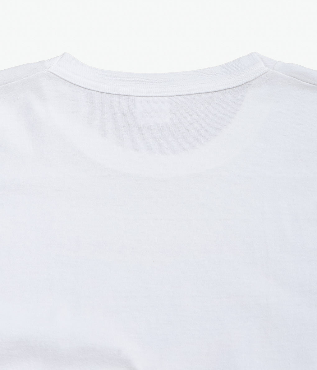 VINTAGE CLOTHING ''90'S WALK FOR ANIMAL TEE'' (WHITE)