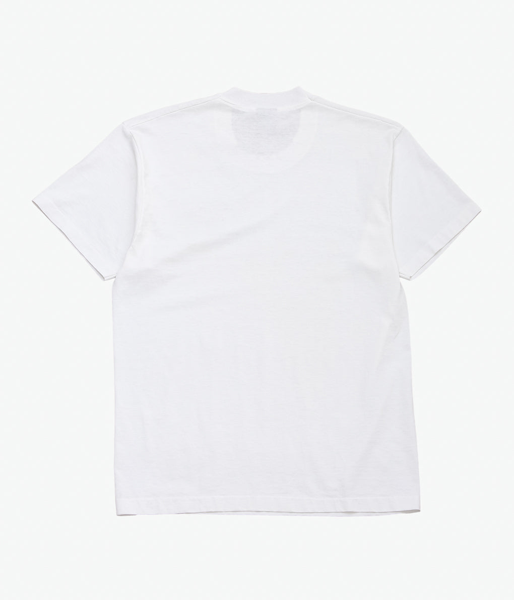 VINTAGE CLOTHING ''90'S WALK THROUGH TIME TEE'' (WHITE)